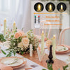 LED Flameless Taper Candles with Remote Control