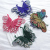 Colored Rhinestone Butterfly Applique for DIY Crafts