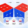 A comparison of three versions of a magnetic cube: Maglev version with UV screen, Maglev version with a regular screen, and L
