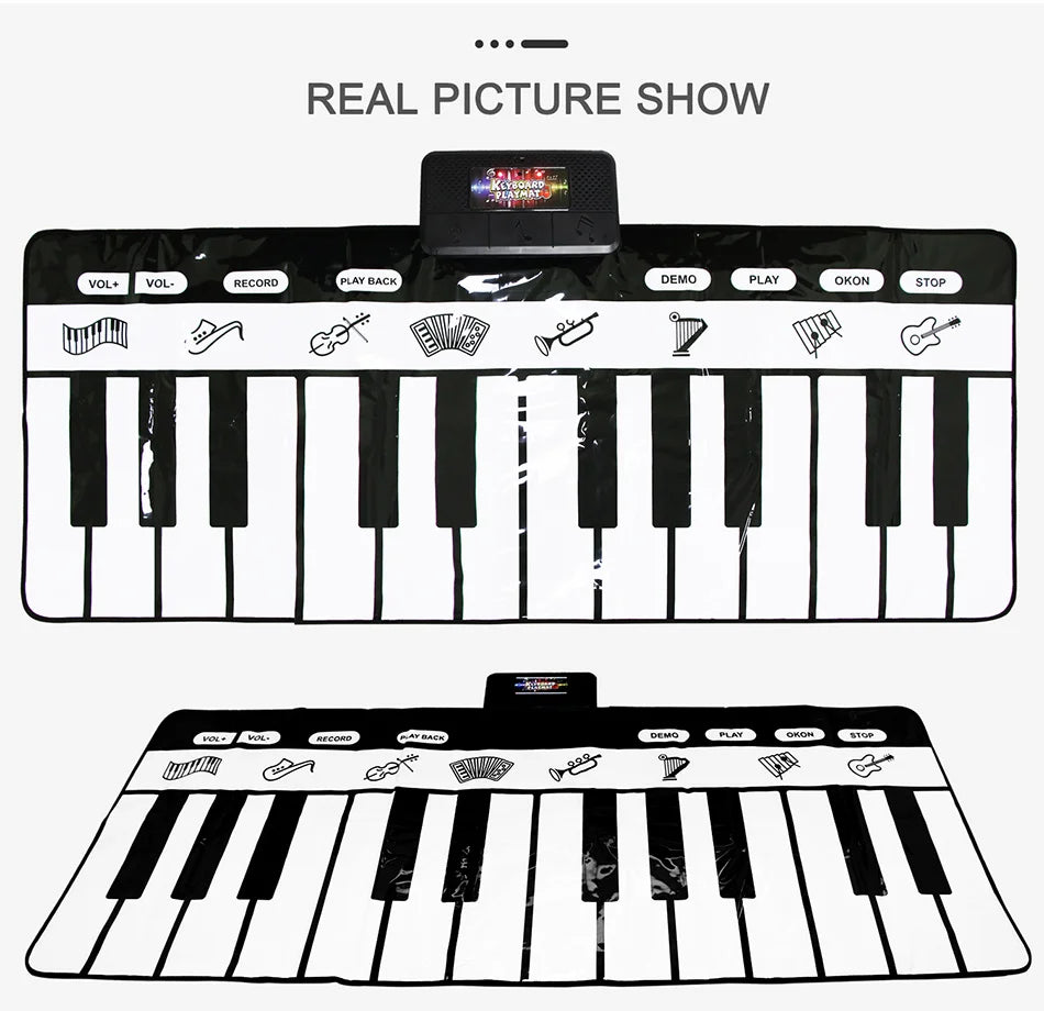 Interactive Musical Piano Play Mat for Kids