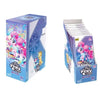 A box of My Little Pony Friendship Eternal Radiant Moon Gilded card packs featuring ponies and colorful artwork.