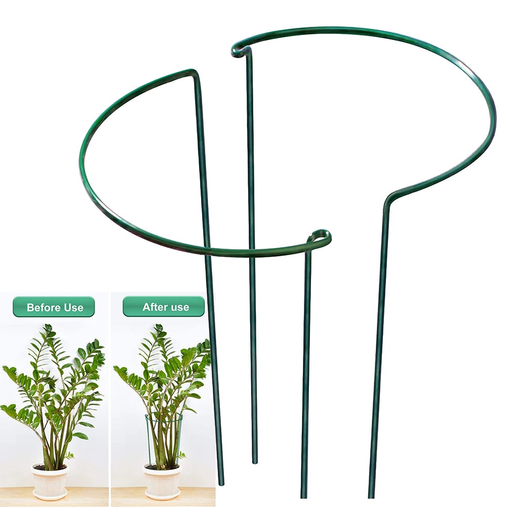 Durable Metal Plant Support Stakes