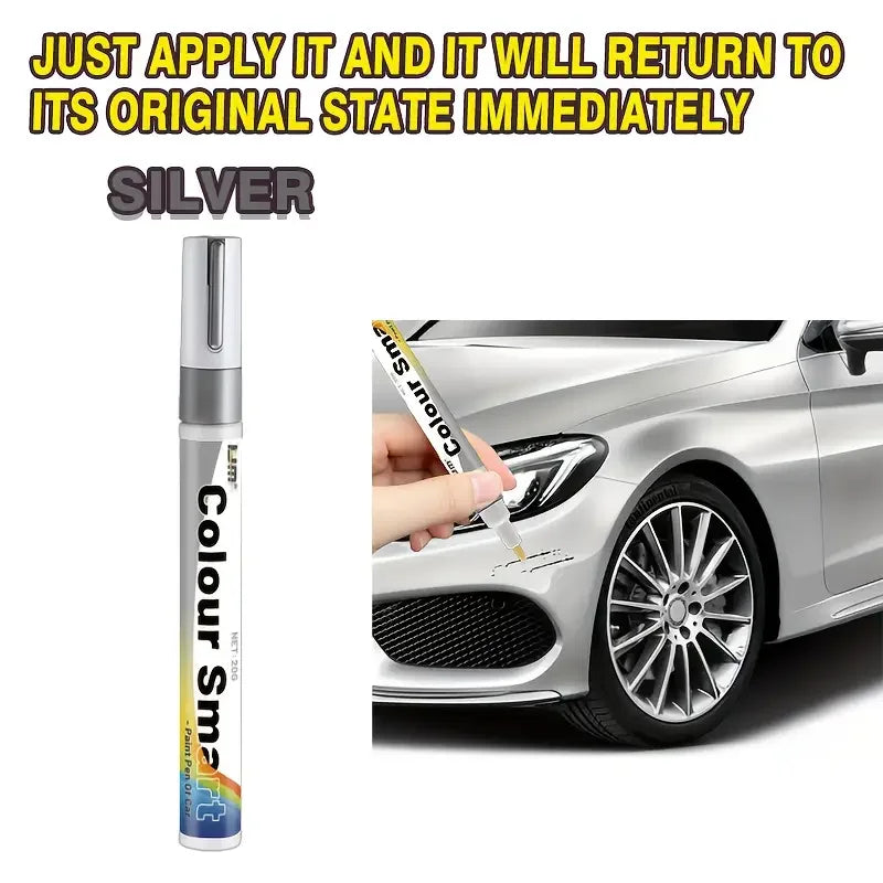 Color-Changing Car Scratch Repair Pen – 2-in-1 Touch-Up Paint Tool
