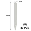 Yellow T-Type Garden Plant Labels with Stakes