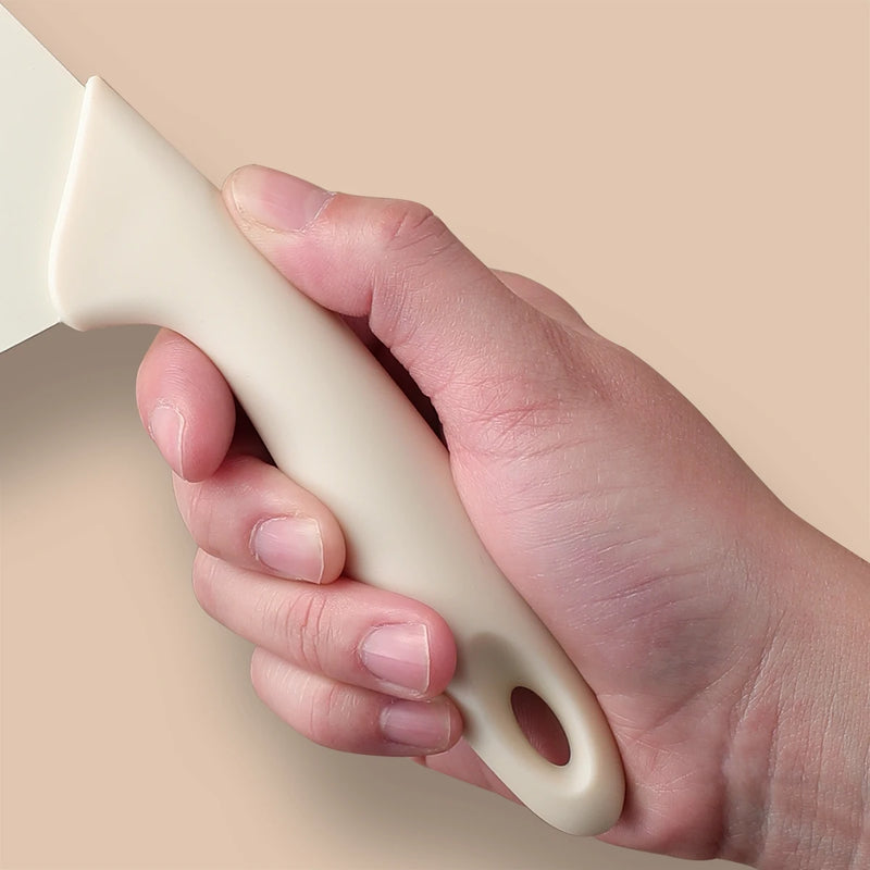 Set de 5 Piezas de Cuchillos y Tijeras de Acero Inoxidable para Cocina [Incluye Soporte] - Juego Completo Doméstico