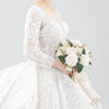 Champagne Ivory Artificial Rose Wedding Bouquet