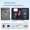 Crystal Rhinestone Passport & Card Holder Case