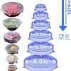 Reusable Silicone Stretch Lids (Set of 6)