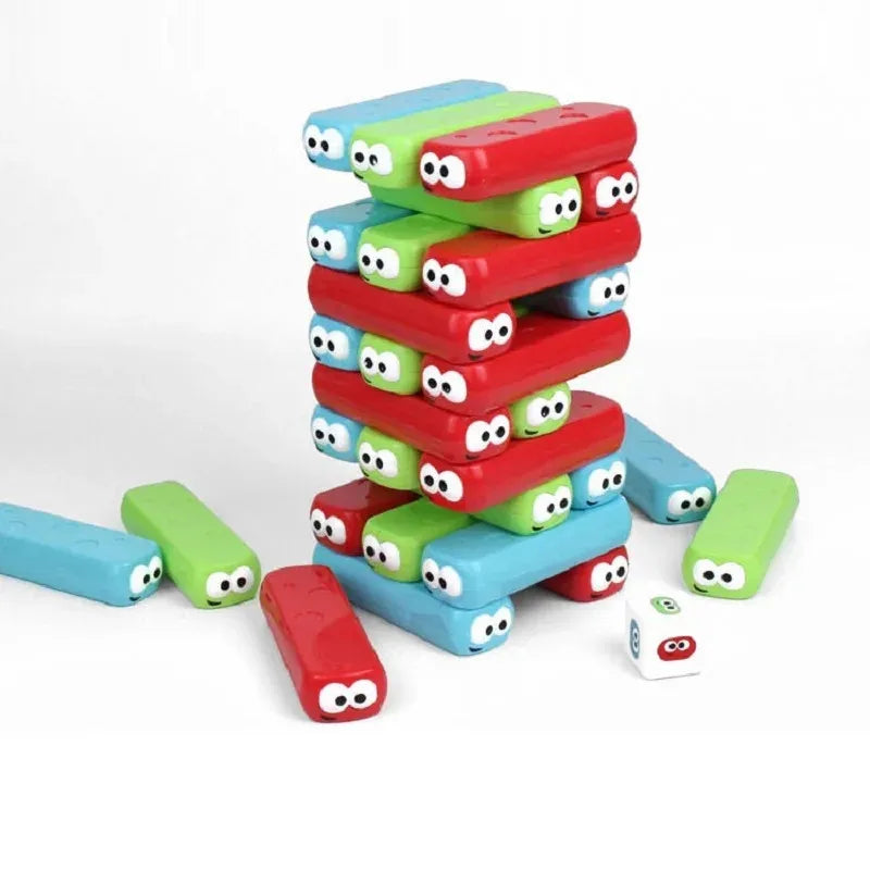 Colorful Stacking Tower Game for Kids & Families