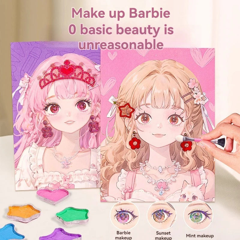 Kit Créatif Princesse DIY : Art du Papier, Maquillage & Peinture Strass