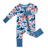 Eco-Friendly Bamboo Baby Romper with Zipper Closure