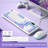 Compact 98-Key Wired Keyboard with RGB Lighting
