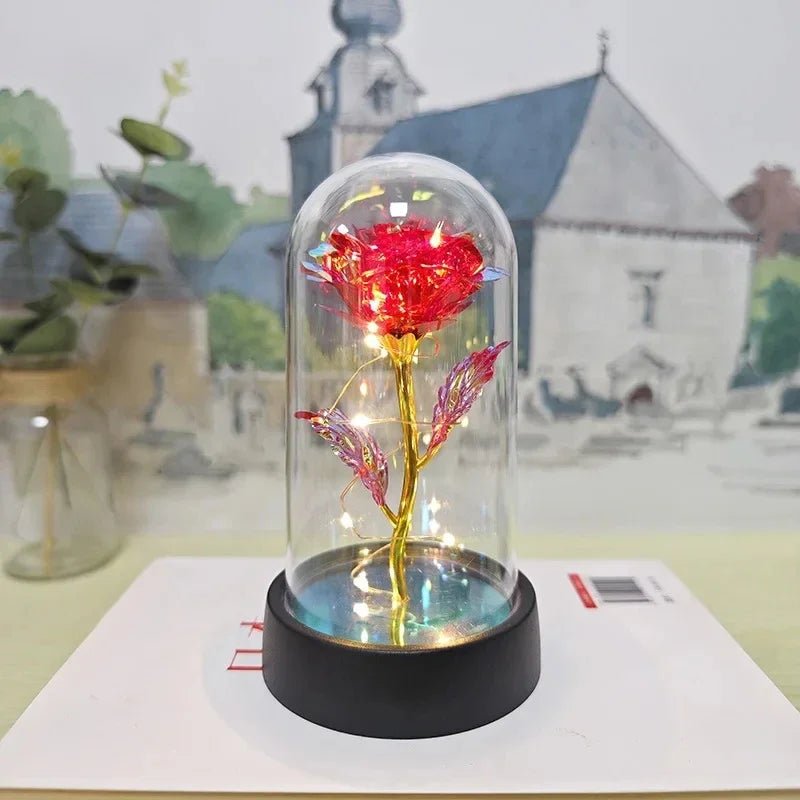 LED Rose Night Light