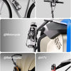Adjustable Anti-Theft Motorcycle Cup Holder with 360° Rotation