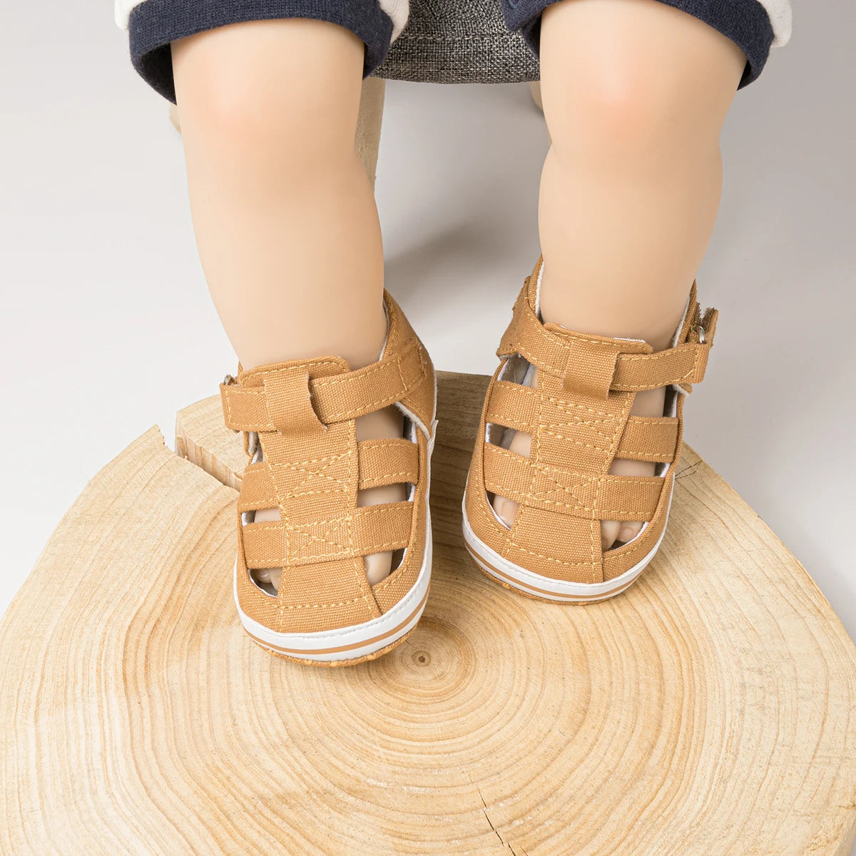 Breathable Canvas Baby Sandals for First Walkers