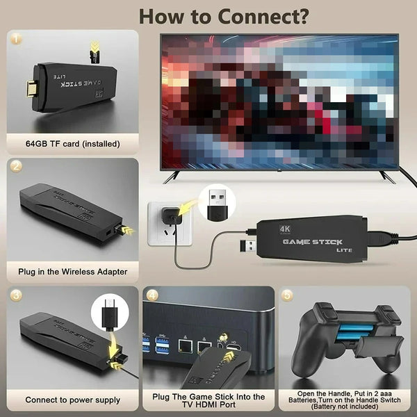Retro Video Game Console with 20,000 Classic Games