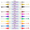 3D Nail Art Pens Set with Dual Tips