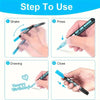 Double Line Outline Pens with Metallic Glitter (Set of 8)