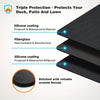 Double-Sided Fireproof BBQ Grill Mat for Outdoor Cooking