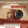 Retro-Inspired Digital Camera with 16x Digital Zoom