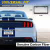 Carbon Fiber License Plate Frame with Anti-Rust Protection