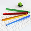 Aluminum Triangular Scale Ruler for Students (15cm/30cm)