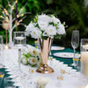 Set of 6 Silk Rose Flower Balls for Wedding & Event Decor
