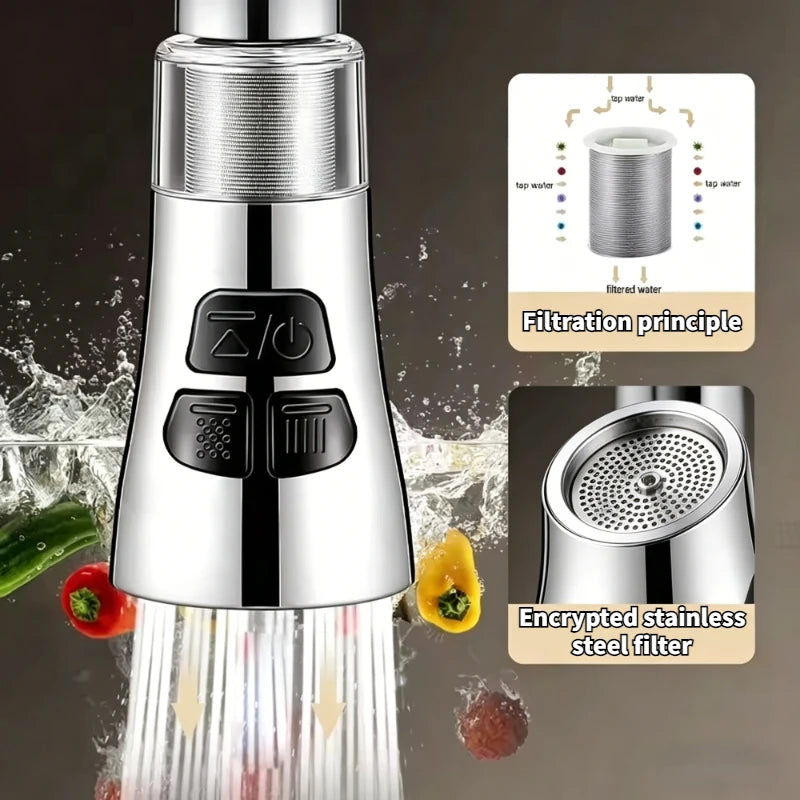 360° Kitchen Faucet Aerator Extender