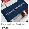 A dark blue desk mat featuring a custom design for a Kawaii Frog theme, displayed on a white surface.