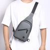 Men's Crossbody Sling Bag with Adjustable Strap