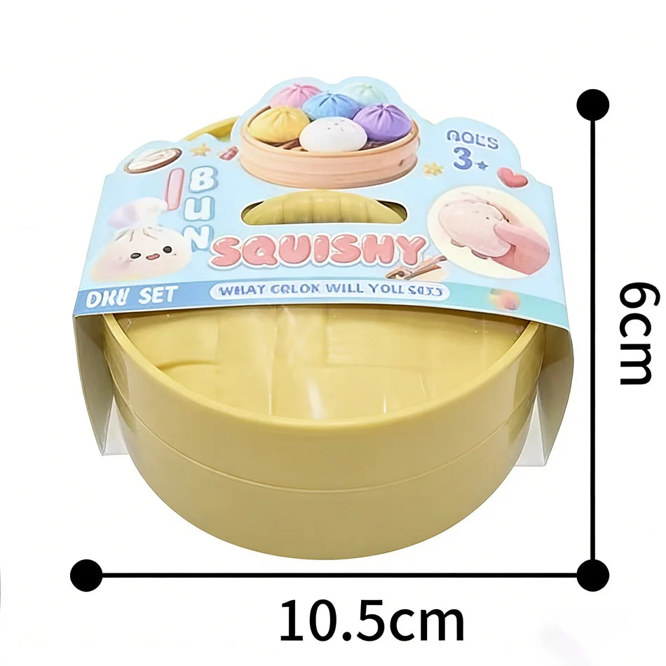Juguete Anti-Estrés Baozi de Apretar