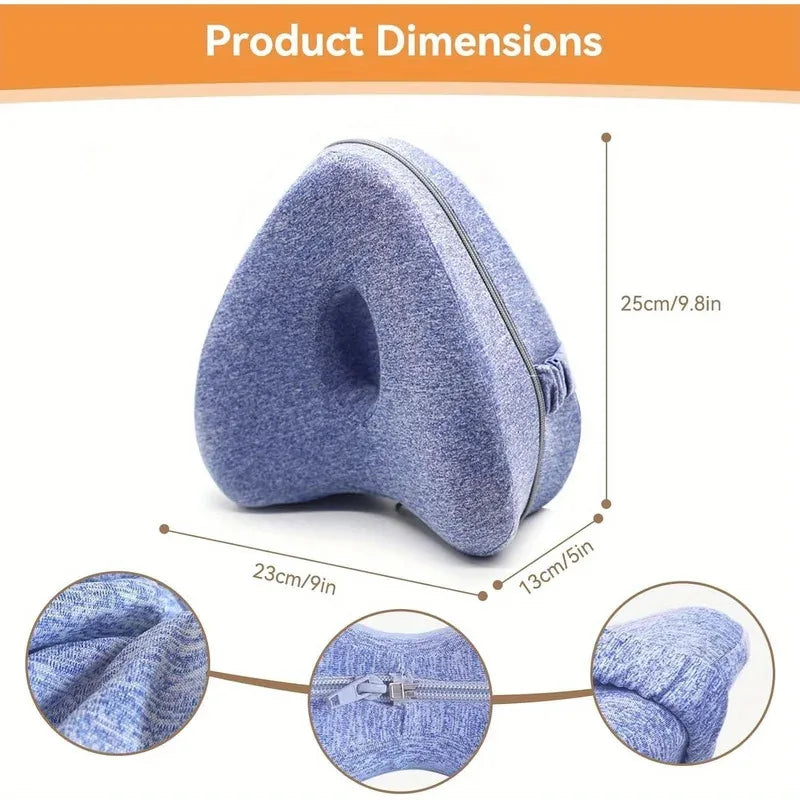 Orthopedic Memory Foam Leg Pillow for Side Sleepers