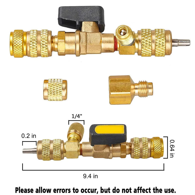 HVAC Schrader Valve Core Remover & Installer Tool