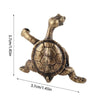 Antique Metal Turtle Incense Holder – Decorative Candle & Stick Holder