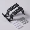 Adjustable Wall-Mounted Curtain Rod Brackets (Set of 2)