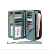 Vintage RFID-Blocking Large Capacity Wallet with Wrist Strap