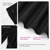 Ruffled Bed Skirt with Split Corners and Elastic Wrap