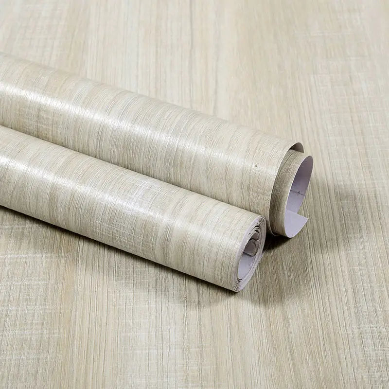 Self-Adhesive Wood Grain PVC Wall & Furniture Wrap
