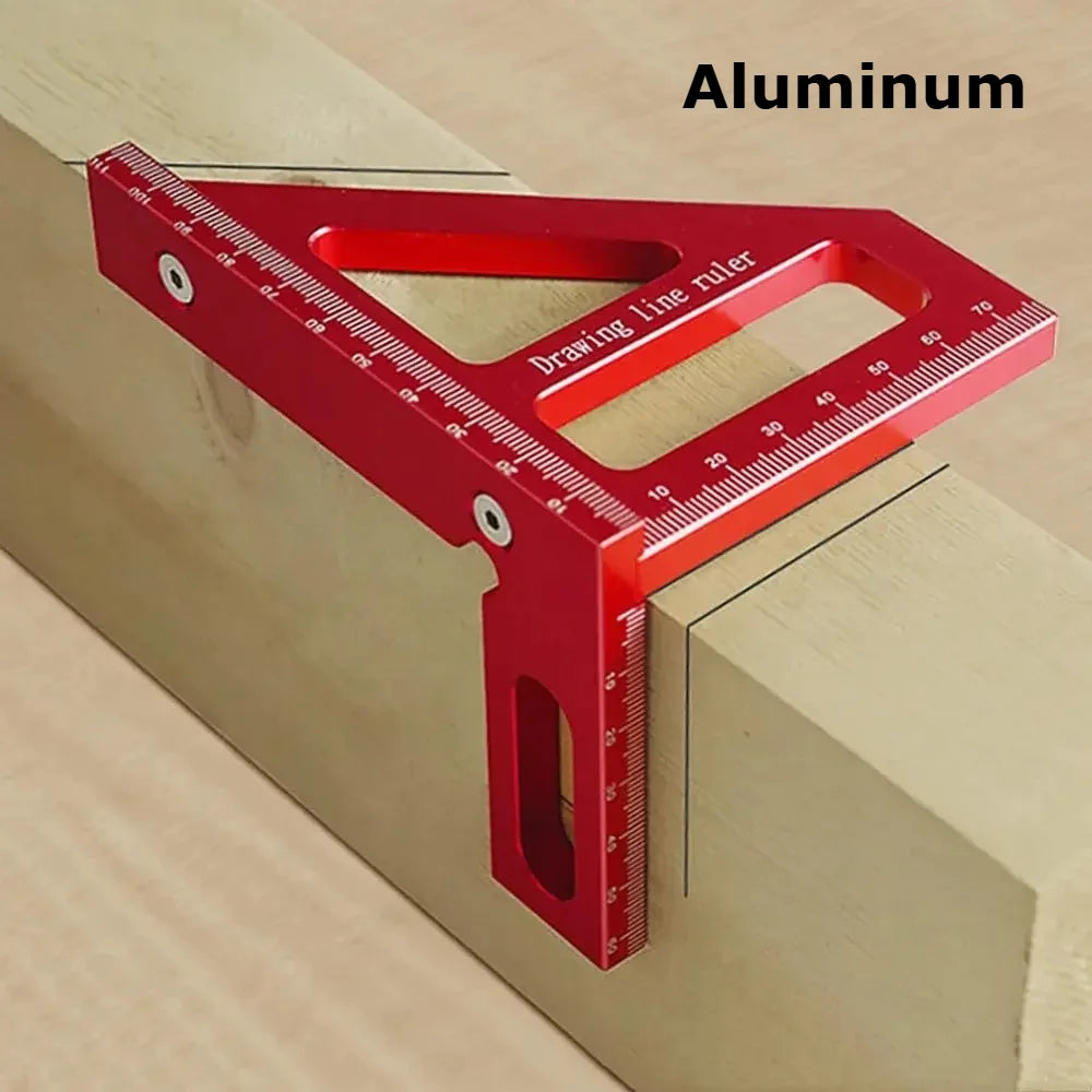 3D Multi-Angle Woodworking Square Ruler