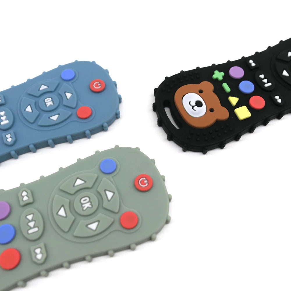 Food-Grade Silicone Remote Control Teether Toy