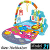 Musical Activity Gym with Kick-and-Play Piano for Babies