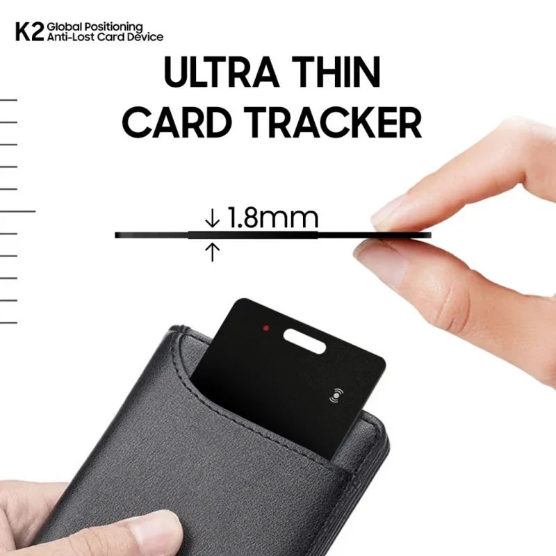 Slim Bluetooth Tracker for Keys, Wallets & Luggage