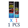 A bottle of Homonth Vinyl Plastic Coating Trim Shine spray for car interiors