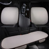Interior view of a car seat with breathable ice silk cushions and a seat cushion.