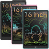 لوحة كتابة LCD للأطفال مقاس 16 بوصة