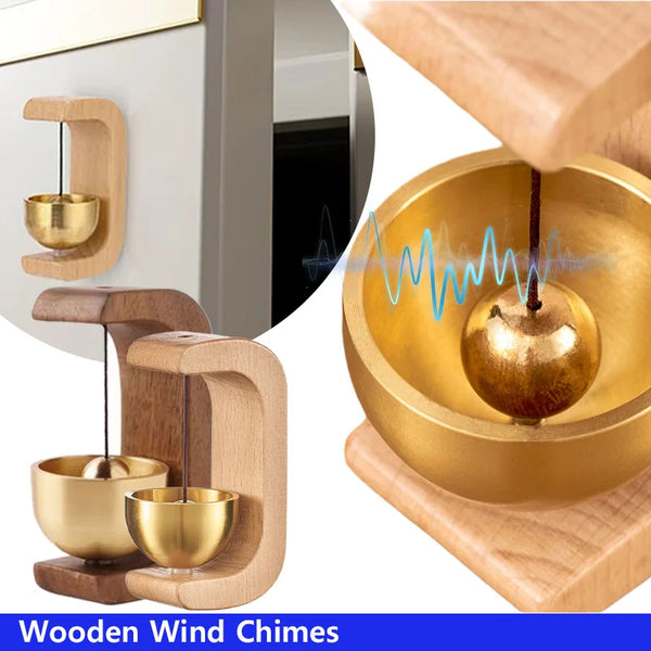 Minimalist Wooden Magnetic Door Bell