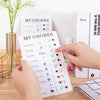 Reusable Kids Chore Chart with Daily Task Checklist