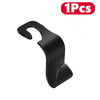 Car Seat Back Hooks with Headrest Hanger for Organizing Bags and Groceries