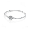 925 Sterling Silver Heart Charm Bracelet