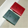 RFID-Blocking Leather Passport Holder